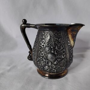19th-Century Reed & Barton (SP) High Relief Victorian Pitcher